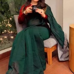 রুচিশীল ডিজাইন এন্ডি কটন সুতি শাড়ি