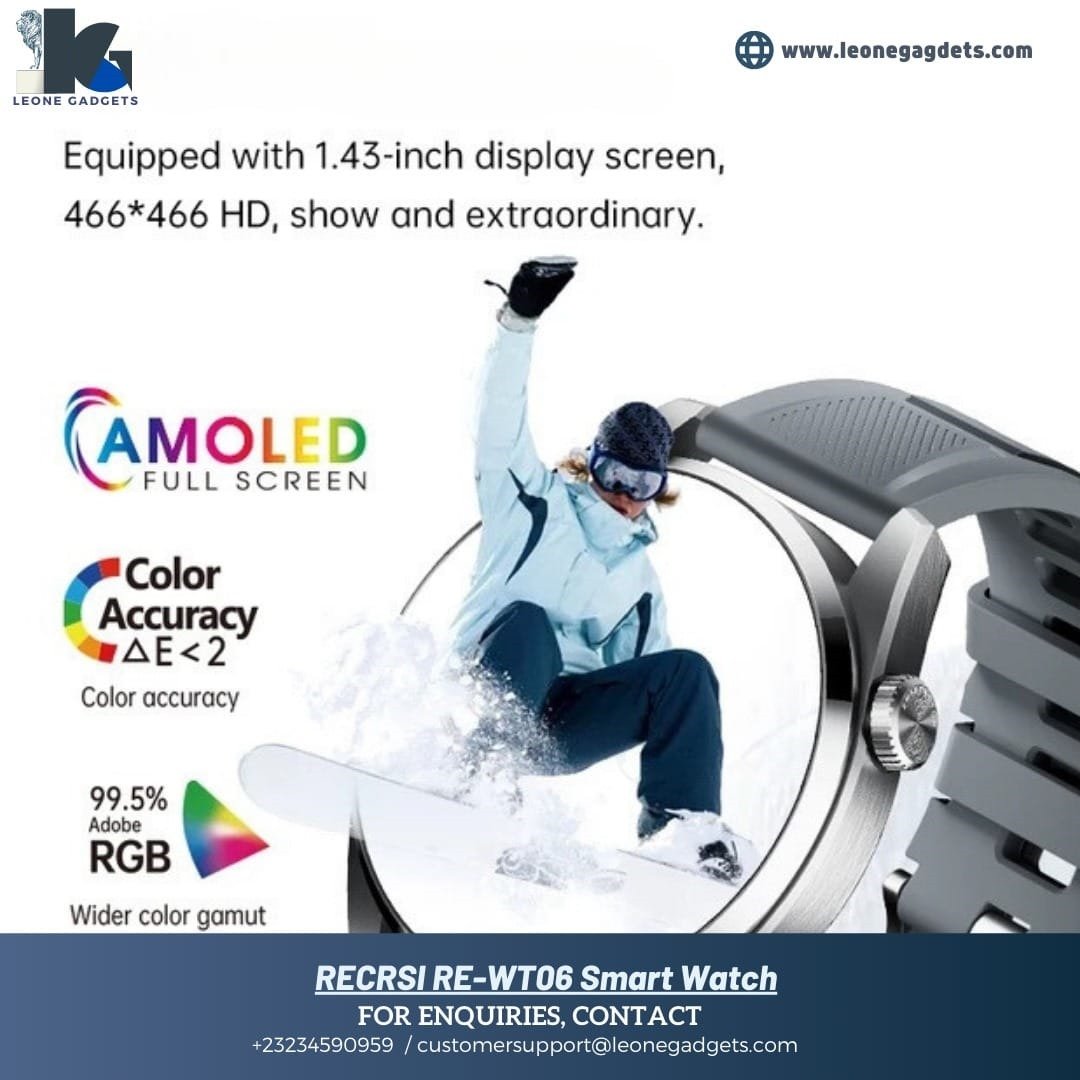 RECRSI RE-WT06 SMART WATCH - Image 2