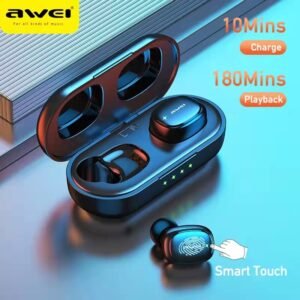 Awei T13 Pro TWS Waterproof Touch Sports Earbuds