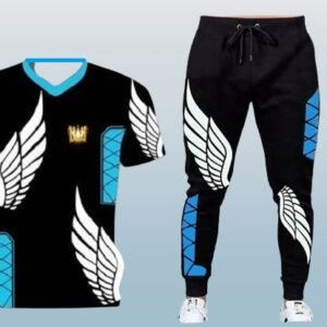 Premium Quality Stylist Printed T-Shirt & Full pant for man