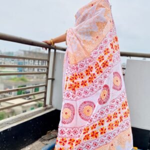 হাফ সিল্ক শাড়ি