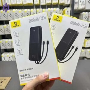 Baseus PPJP311 10,000mAh 22.5W Power Bank with Attached Type-C & Lightning Cable