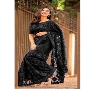 ইন্ডিয়ান জর্জেট শাড়ি