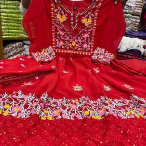 Indian readymade nayra cut 4pis