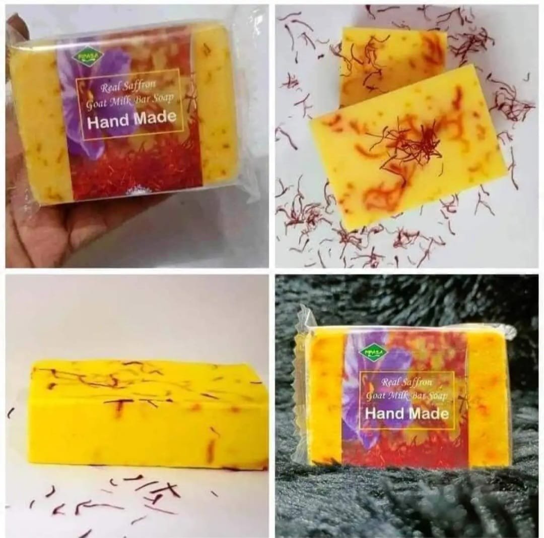 Saffron Goat Milk Soap - Image 2