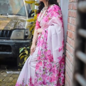 চান্দুরি সিল্ক নতুন শাড়ি