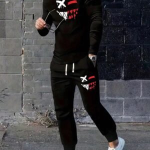 New Fashion full Sleeves T-Shirt & Full Pant Combo (Set) for Man