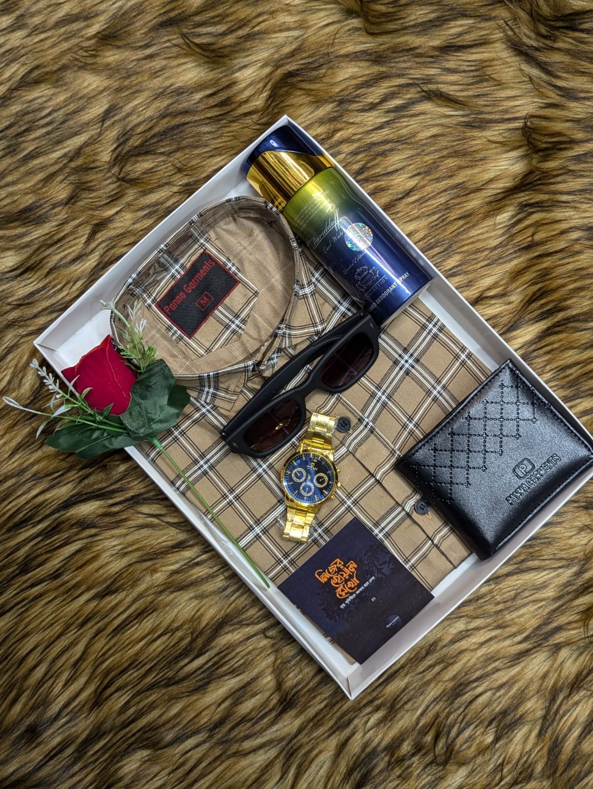 চেক শার্টকম্বো সেট