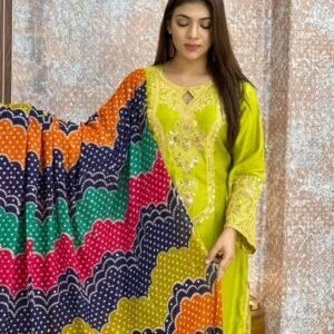 🥰বুটিকস থ্রি-পিস🥰