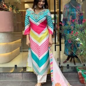 কটন থ্রি-পিস