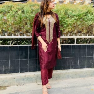 কারচুপি থ্রি পিস