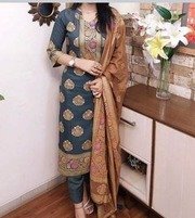 🇧🇩আন স্টিচড থ্রি পিস🇧🇩