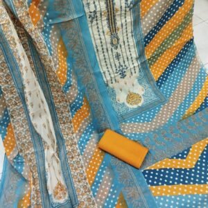 ❣️এম্ব্রডারী থ্রি-পিস❣️