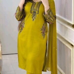 শিপন জর্জেট থ্রি-পিস