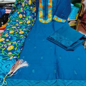 এসি কটন থ্রি পিস