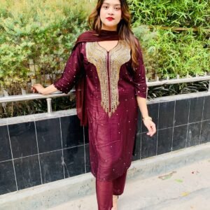 কারচুপি থ্রি পিস