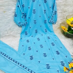 কামিজ স্টাইলের প্রিন্টের টু-পিস