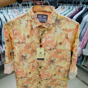 *full Sleeve Digital Print Shirt for Men's*