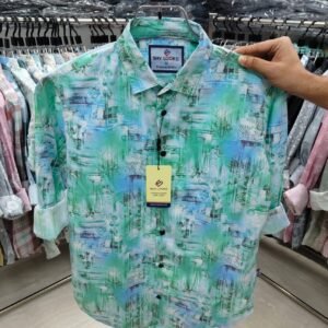 *full Sleeve Digital Print Shirt for Men's*