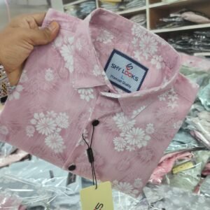 Pure Cotton full Sleeve Print Shirt for Men's