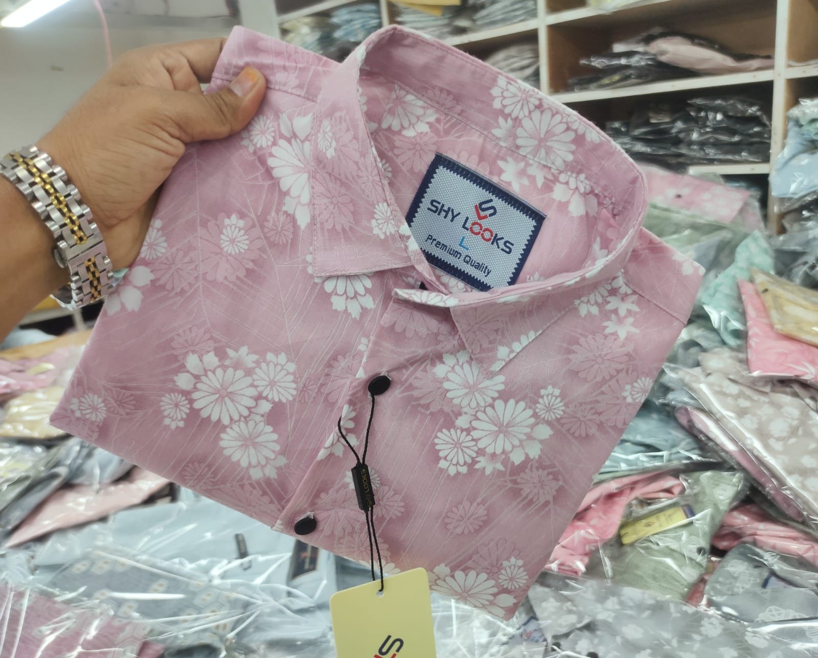 Pure Cotton full Sleeve Print Shirt for Men's