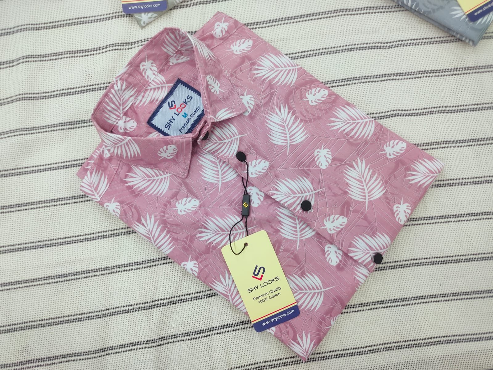 Pure Cotton full Sleeve Print Shirt for Men's