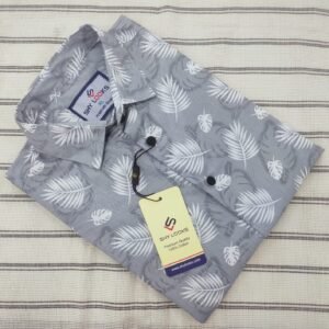 Pure Cotton full Sleeve Print Shirt for Men's