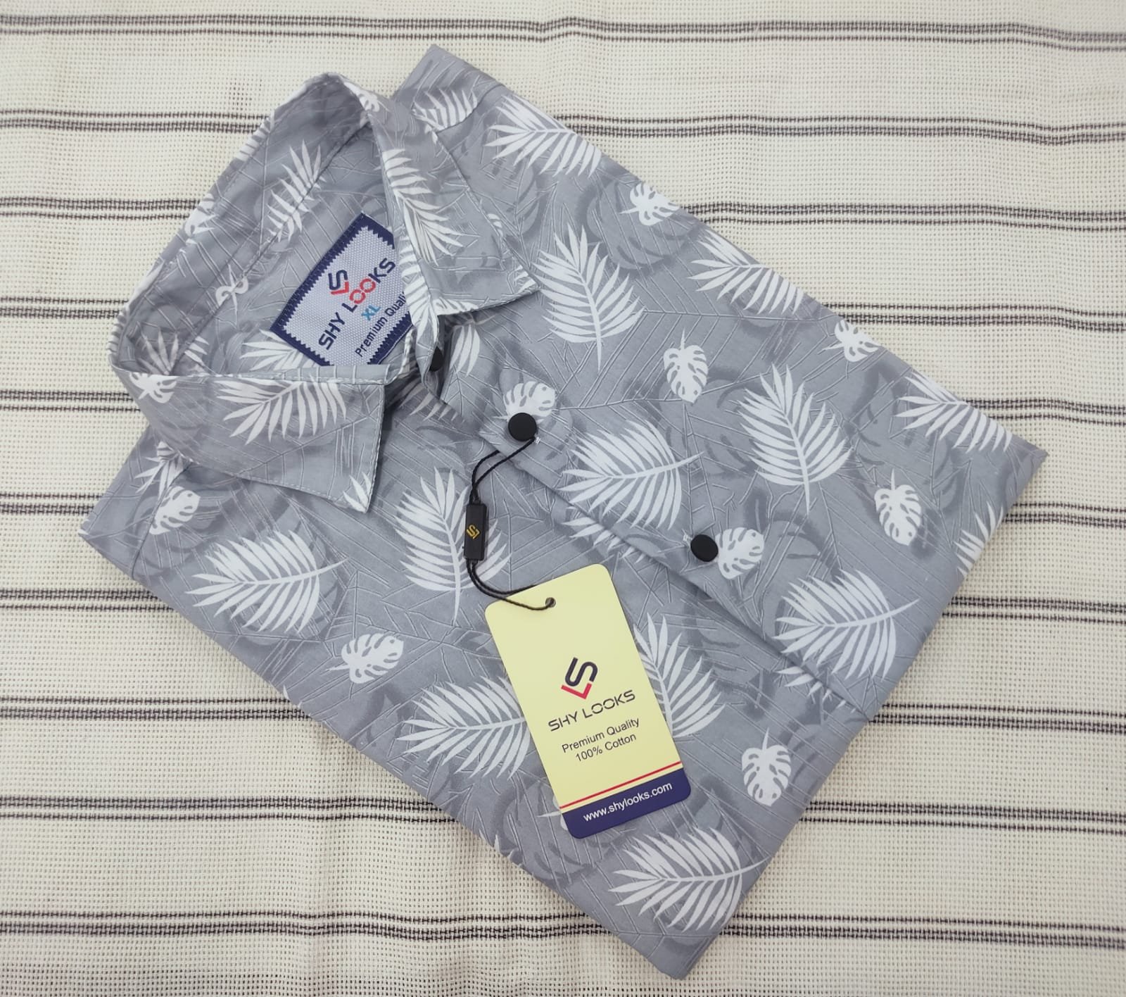 Pure Cotton full Sleeve Print Shirt for Men's