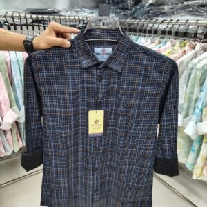 *Cotton full Sleeve Check Shirt for Men's