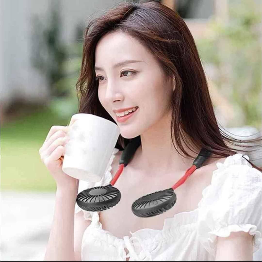 Rechargeable Neck Fan - Image 4