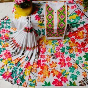 নতুন ধুপিয়ান সিল্ক শাড়ি ও পাঞ্জাবির কাপল সেট