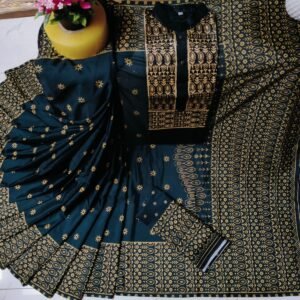 নতুন ধুপিয়ান সিল্ক শাড়ি ও পাঞ্জাবির কাপল সেট