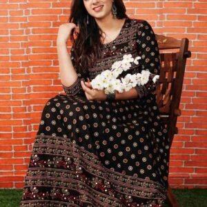 চুন্দ্রি প্রিন্টের গ্রাউন