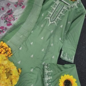 নিউ ইন্ডিয়ান ডিজাইনের থ্রি পিস