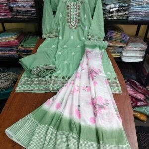 নিউ ইন্ডিয়ান ডিজাইনের থ্রি পিস