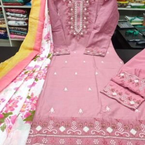 নিউ ইন্ডিয়ান ডিজাইনের থ্রি পিস