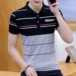 Premium Quality Cotton Half Sleeve Polo T- Shirt For Men
