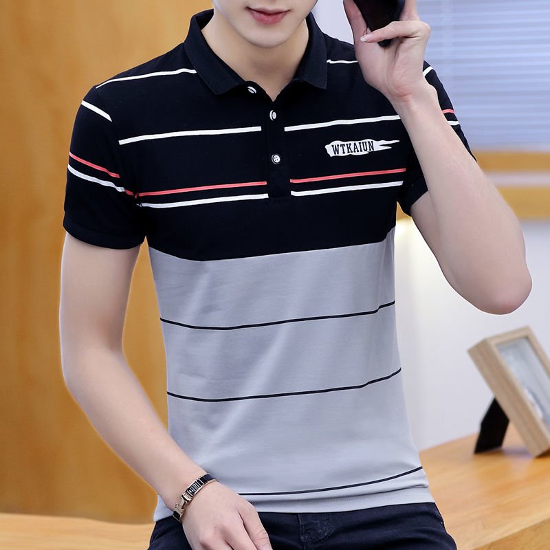 Premium Quality Cotton Half Sleeve Polo T- Shirt For Men