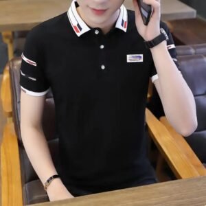 Premium Quality Cotton Half Sleeve Polo T- Shirt For Men