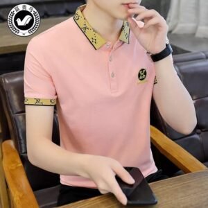 Premium Quality Cotton Half Sleeve Polo T- Shirt For Men
