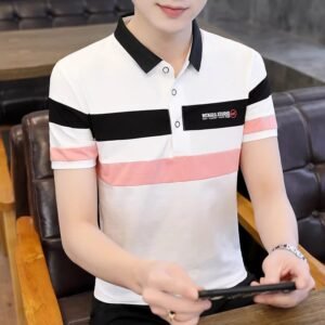 Premium Quality Cotton Half Sleeve Polo T- Shirt For Men