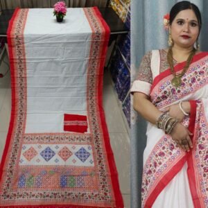 প্রিমিয়াম হাফ সিল্ক শাড়ি