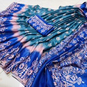 ওয়েলেস সফ্ট সিল্ক শাড়ি সাথে পাঞ্জাবি(কাপল ড্রেস)