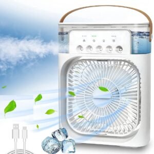 Portable MIni Air Cooler Fan with Humidifier