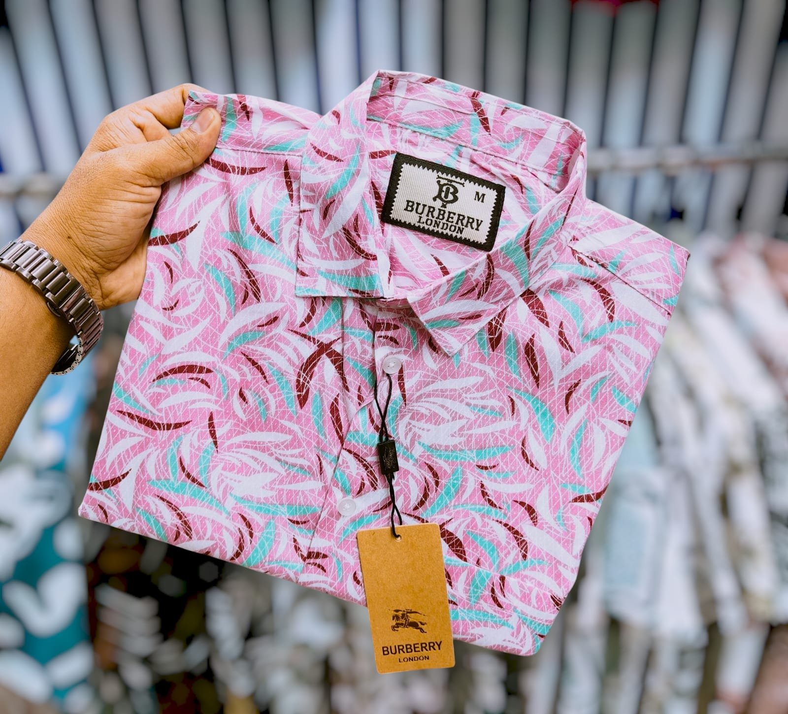 Burberry Half Sleeve Shirt for Summer