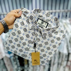 Burberry Half Sleeve Shirt for Summer