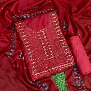 Embroidary Georjet Three Piece