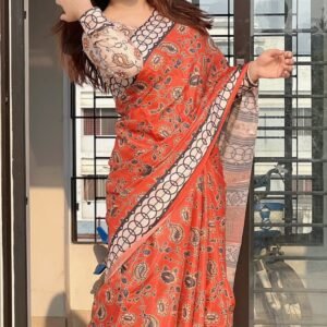 Digital Print Sharee with Blouse Piece