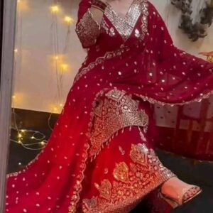 জর্জেট থ্রি-পিস