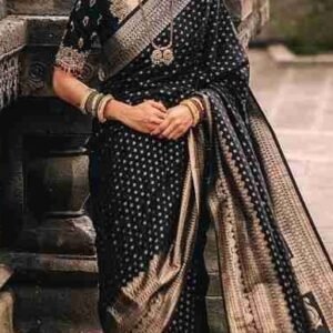 Afsan Print Sharee with Blouse Piece